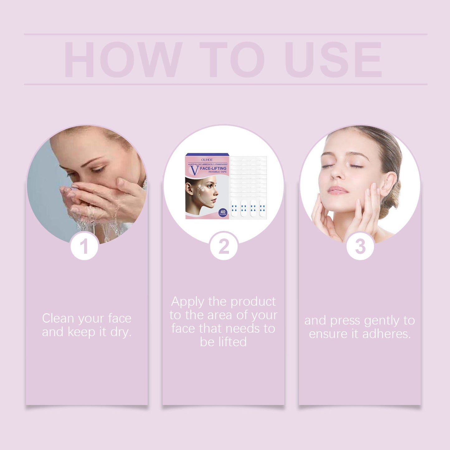 BeauSculpt Invisible Face Tape (1+1 FREE)