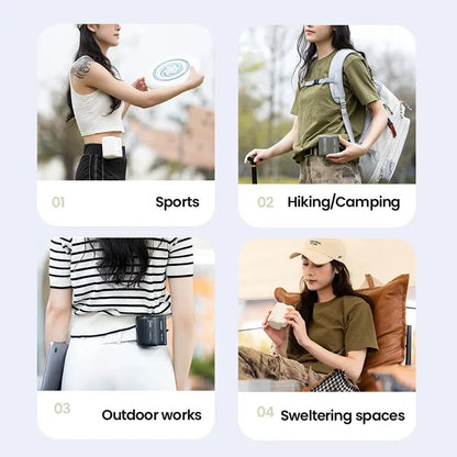Waist Breeze™ — Hands-Free Cooling Made Easy | 50% Off