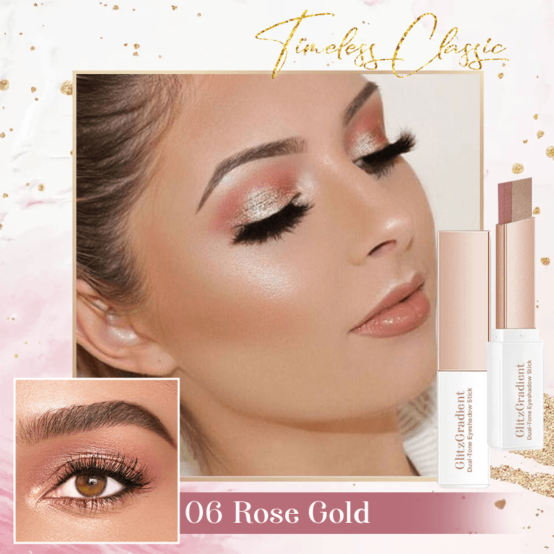 GlitzGradient Two-Tone Eyeshadow Stick