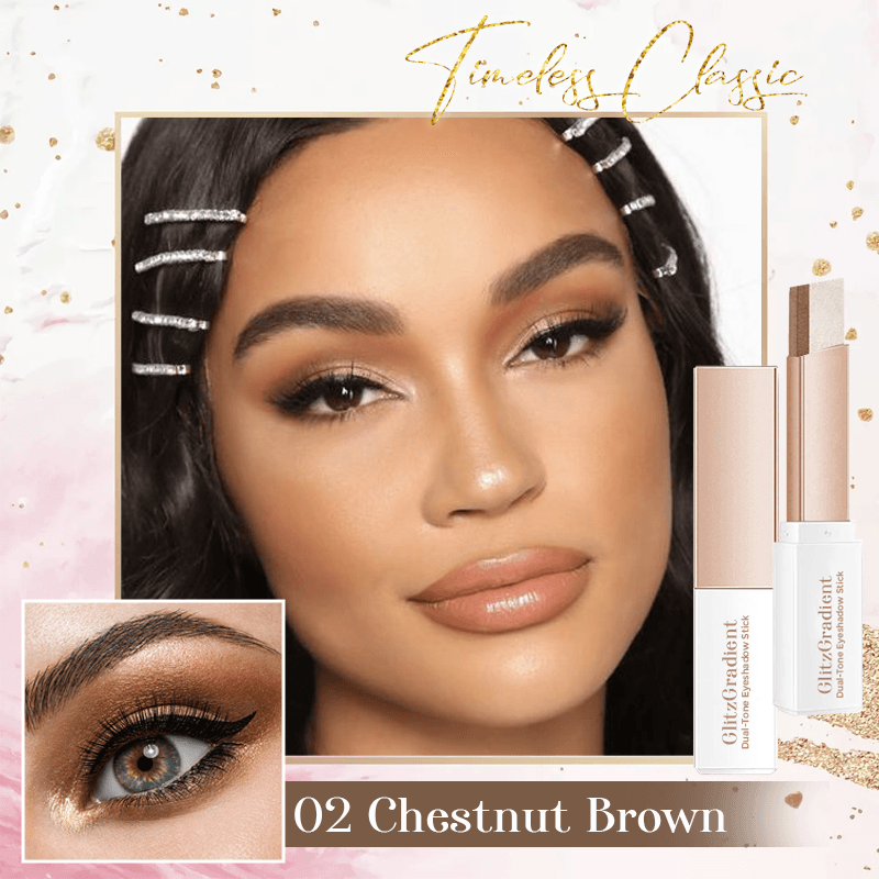 GlitzGradient Two-Tone Eyeshadow Stick