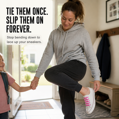 GlideLinx™ — Step Into Instant Freedom Without Ever Tying Again