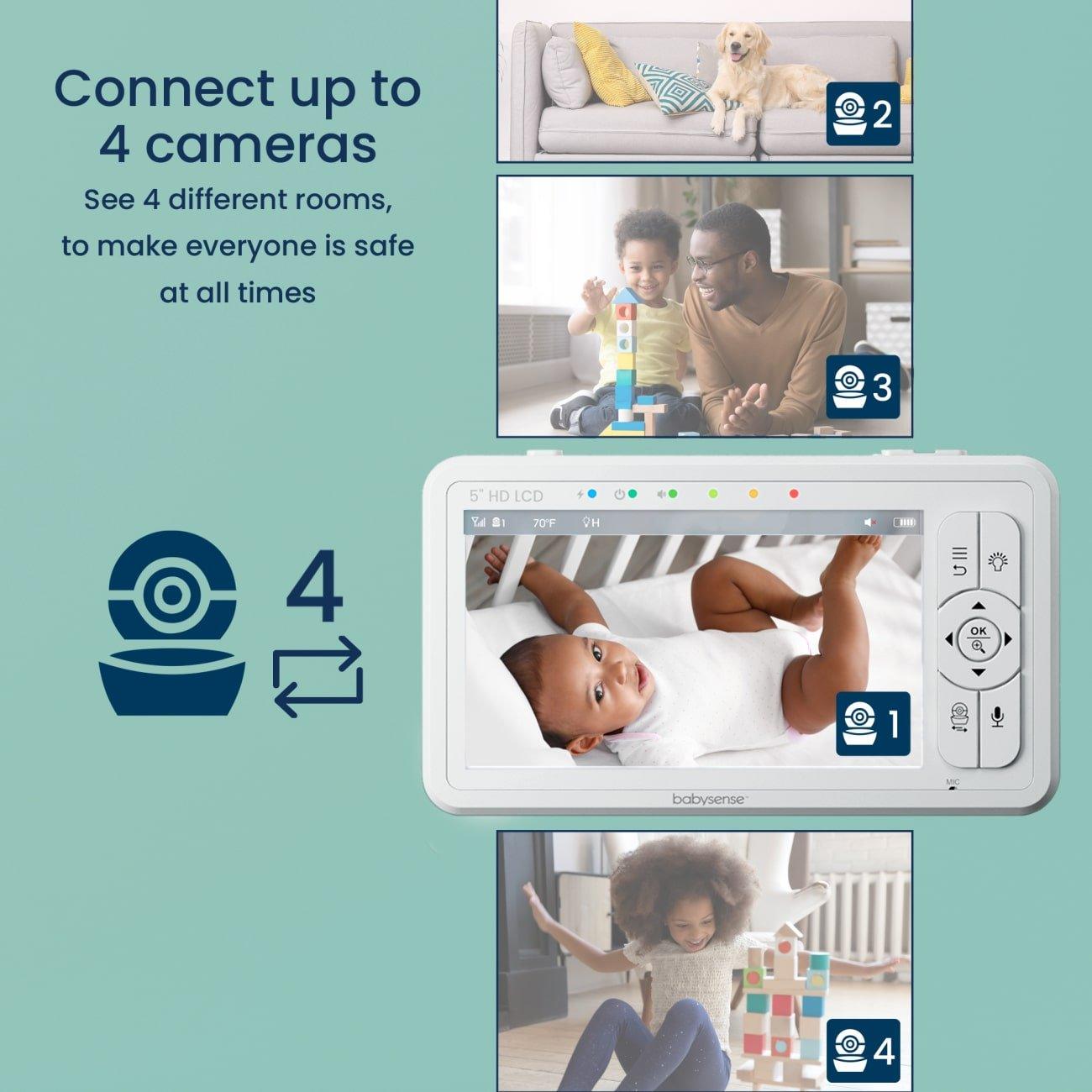 BabyGuard™ — Crystal-Clear 24/7 Baby Monitoring | 50% Off