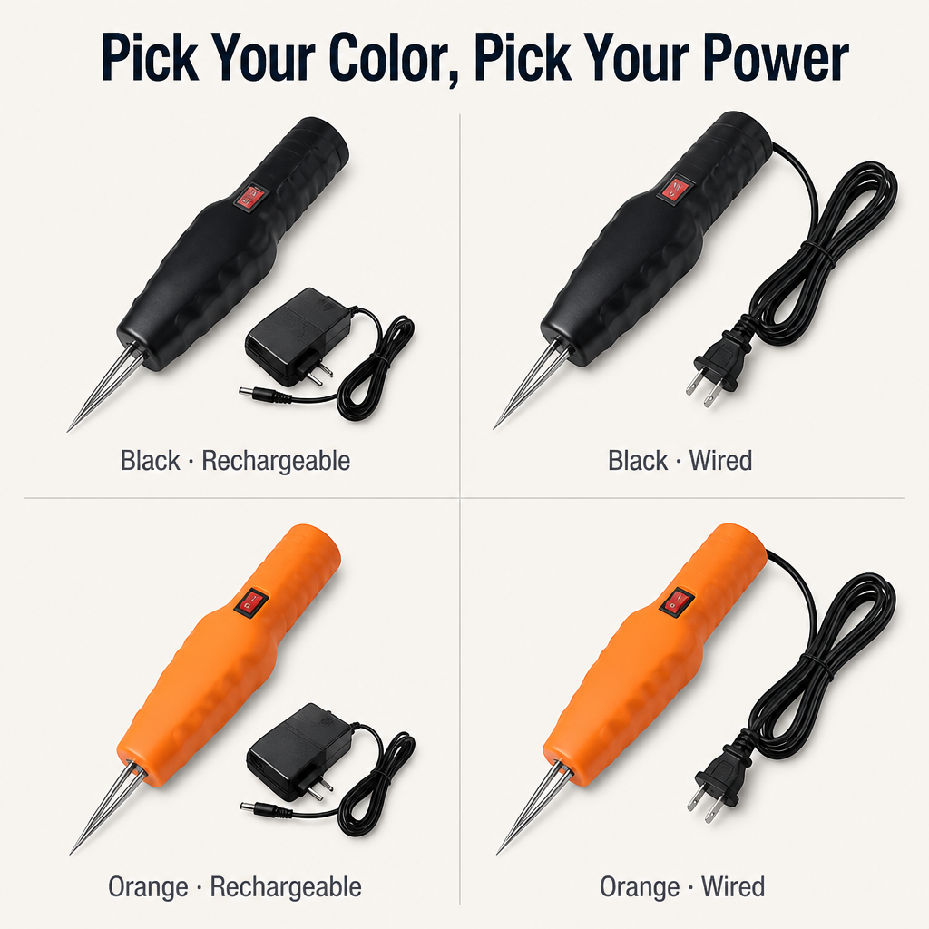 SwiftPluck™ — Remove Stubborn Pin Feathers Easily Without Tweezers or Torch