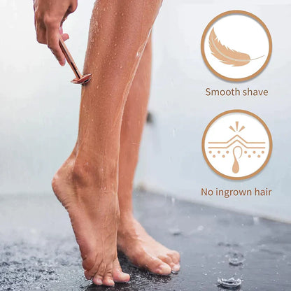 SmoothShave | Safety Razor + Free 10 Premium Blades