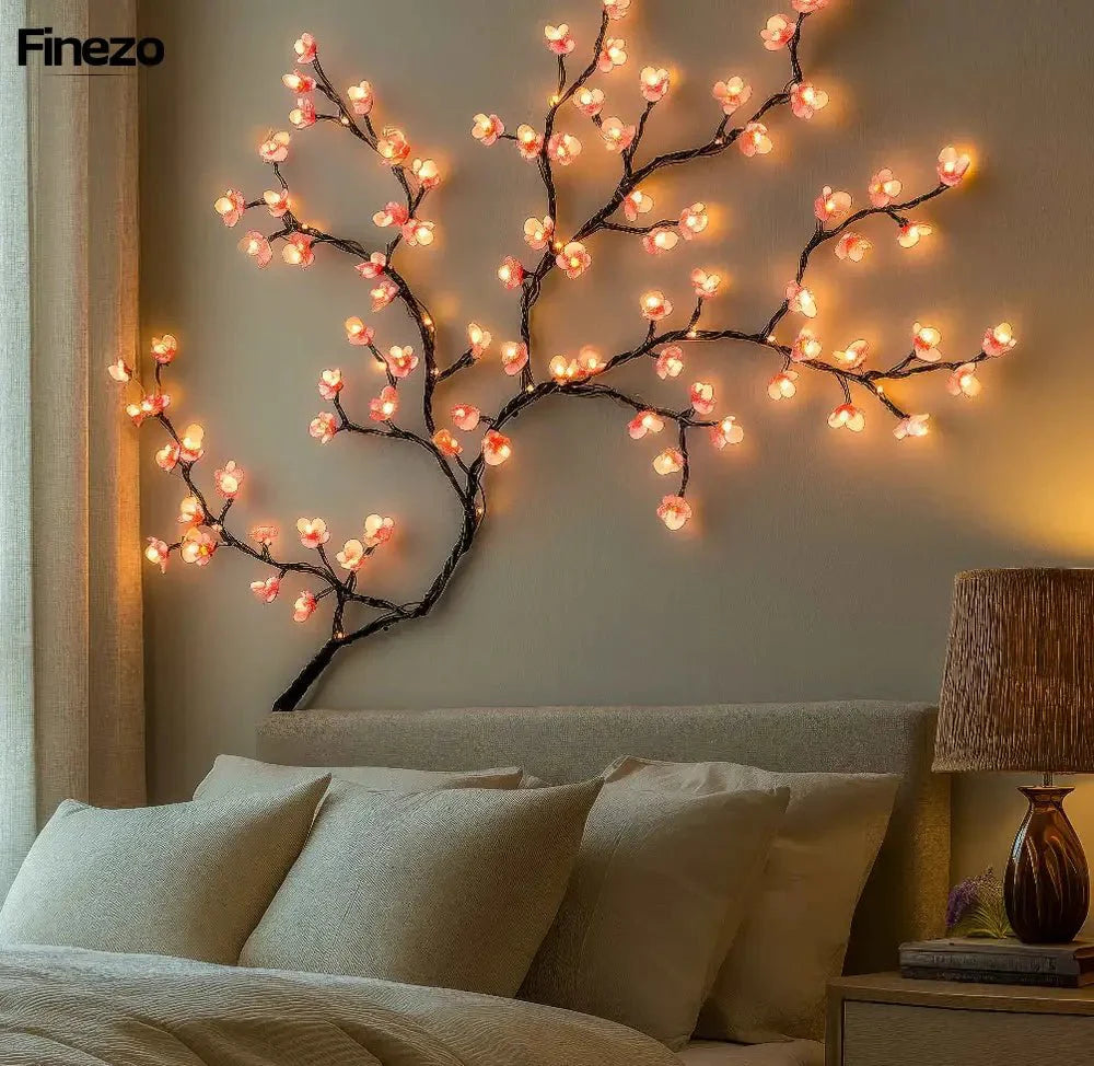 SakuraGlow™ | Enchanting LED Cherry Blossom Light for All Moods! - Buy 1 Get 1 FREE