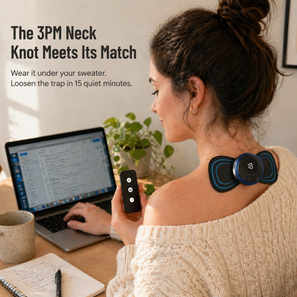 FlexiPulse™ Portable Massager — Dissolve Muscle Tightness Anytime for Quick Calm & Boosted Energy