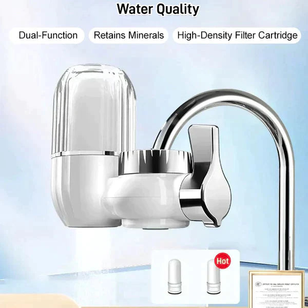 PurevaFlow — Advanced Faucet Water Purifier with 5-Layer Filtration